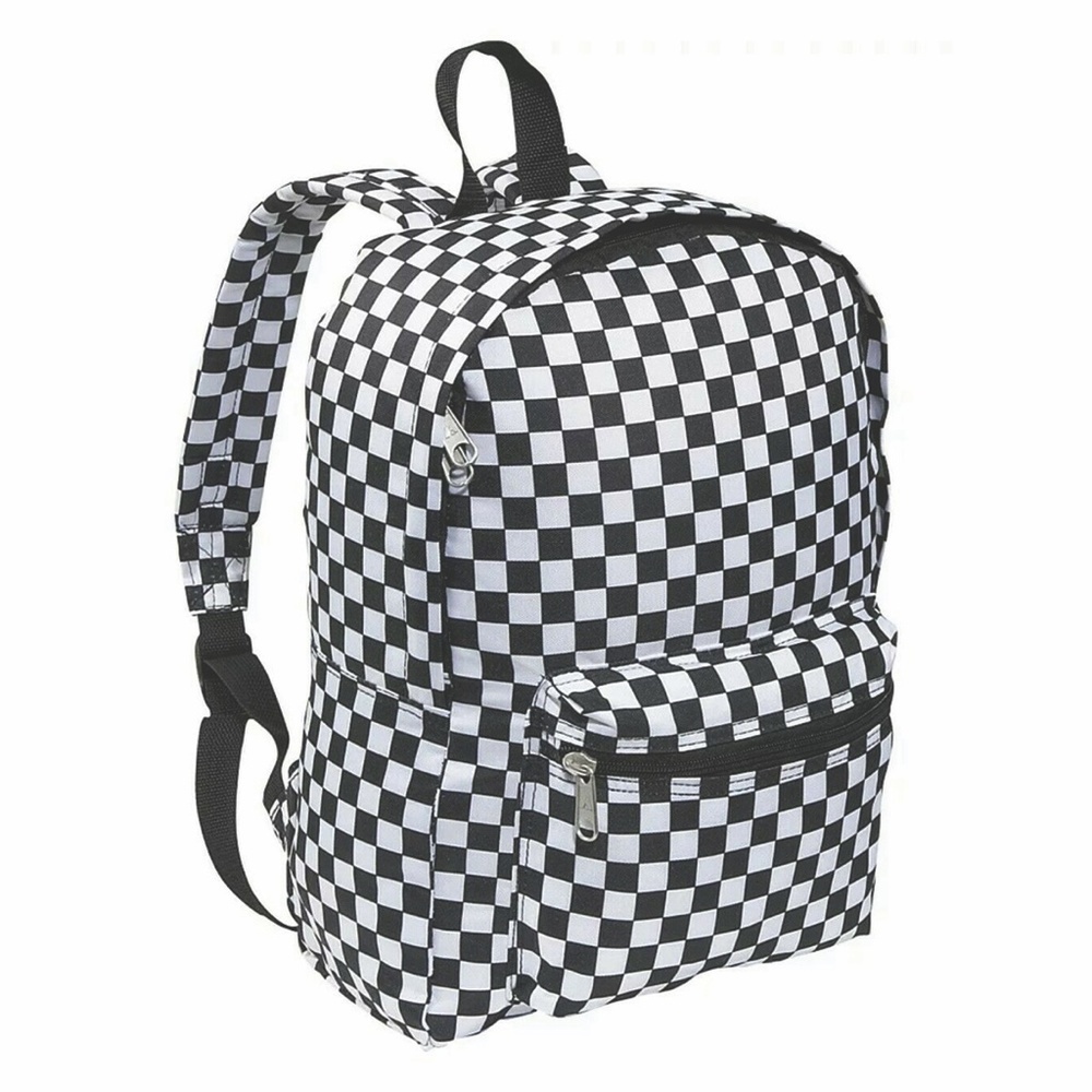 Everest Basic Pattern B&W Backpack NWT - image 1